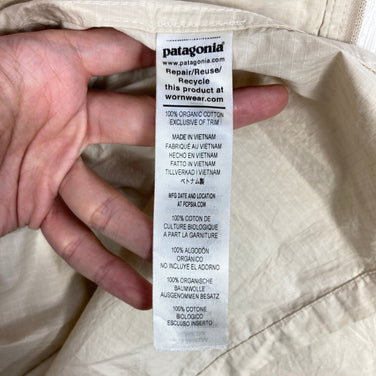 【Men's L ベージュ系】 2025 Patagonia ( パタゴニア ) ウインド スウィープ ジャケット Windsweep Jacket Pelican オーガニックコットン ウェア トップス アウター ジャケット ウィンドシェル z00059063 P