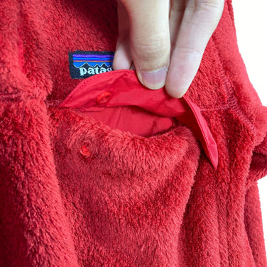 [女款 XS 红色] 2012 Patagonia Re-Tool 连帽衫 MMX 涤纶抓绒外套 (z00054090)