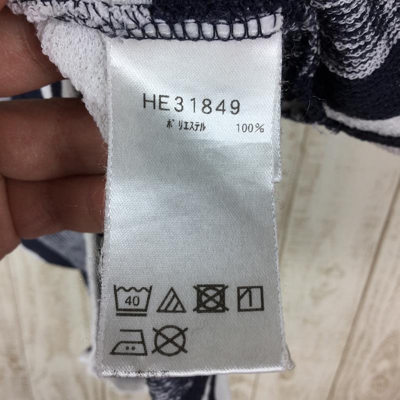 【男款 M 海军蓝】Helly Hansen 短袖多边框沙滩 T 恤 HE31849 亚洲男士合成纤维短袖 T 恤圆领内衬衬衫上衣