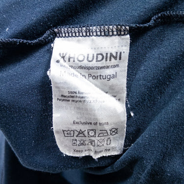 Men's Medium Navy Houdini Short Sleeve Polo Shirt, Polyester, Synthetic, Tops, Undershirts, z00053074