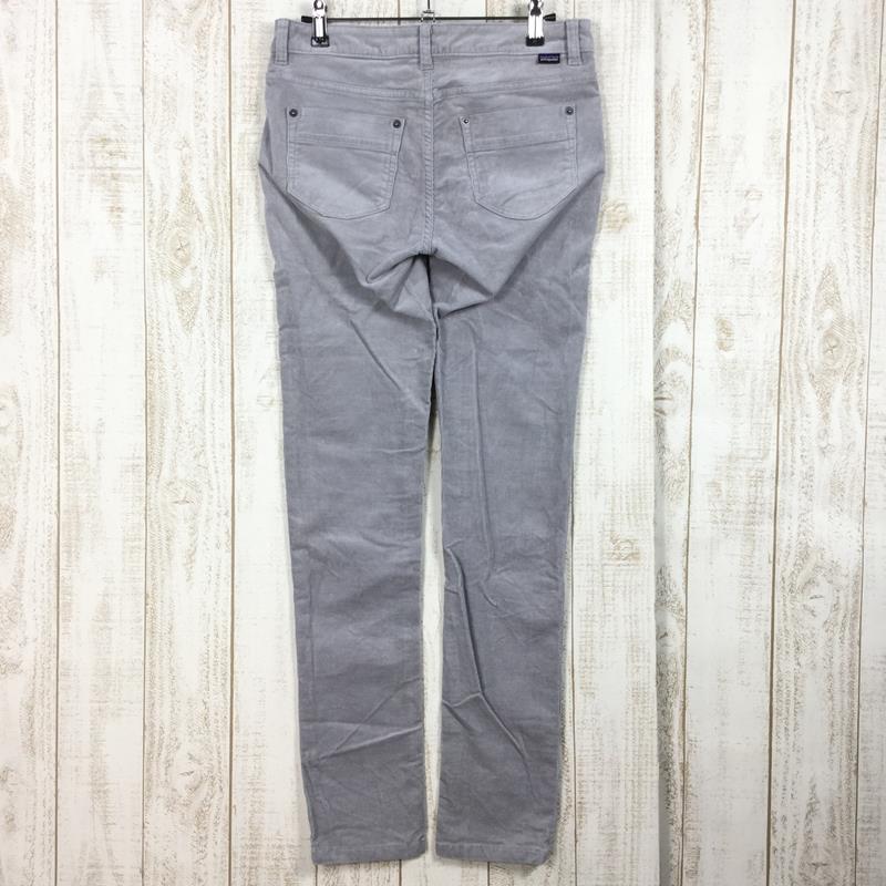 【Women's 26 グレー系】 Patagonia ( パタゴニア ) フィッテド コーデュロイ パンツ Fitted Corduroy Pants 55055 International Women's  コットン ロングパンツ ボトムス ウェア