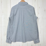 【Women's S グレー系】 Millet ( ミレー ) インセクト バリヤー ロングスリーブ チェック シャツ INSECT BARRIER LS CHK SHIRT ポリエステル ウェア トップス インナー シャツ ロングスリーブシャツ 化繊 z000604