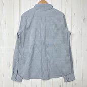 【Women's S グレー系】 Millet ( ミレー ) インセクト バリヤー ロングスリーブ チェック シャツ INSECT BARRIER LS CHK SHIRT ポリエステル ウェア トップス インナー シャツ ロングスリーブシャツ 化繊 z000604