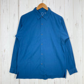 【Unisex S ネイビー系】 Yamatomichi ( 山と道 ) バンブー シャツ Bamboo Shirt ウェア トップス インナー シャツ ロングスリーブシャツ 化繊 z00058856  化繊 ロングスリーブシャツ インナー シャツ トップス ウェア