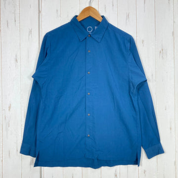 【Unisex S ネイビー系】 Yamatomichi ( 山と道 ) バンブー シャツ Bamboo Shirt ウェア トップス インナー シャツ ロングスリーブシャツ 化繊 z00058856  化繊 ロングスリーブシャツ インナー シャツ トップス ウェア
