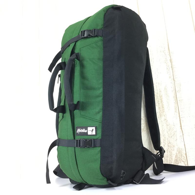 [OneSize 绿色] Metolius 90S Crag Station 44L Crag Sack 背包 Cordura 尼龙美国制造容量 [30L 至 54L] 背包袋存储