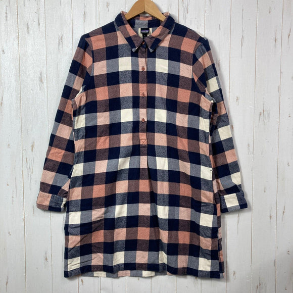 【Women's M ピンク系】 2019 Patagonia ( パタゴニア ) フィヨルド ドレス Fjord Dress UPCP フランネル ネルシャツ オーガニックコットン ウェア ドレス ワンピース z00057283 UPCP ドレス ワンピース ウェア