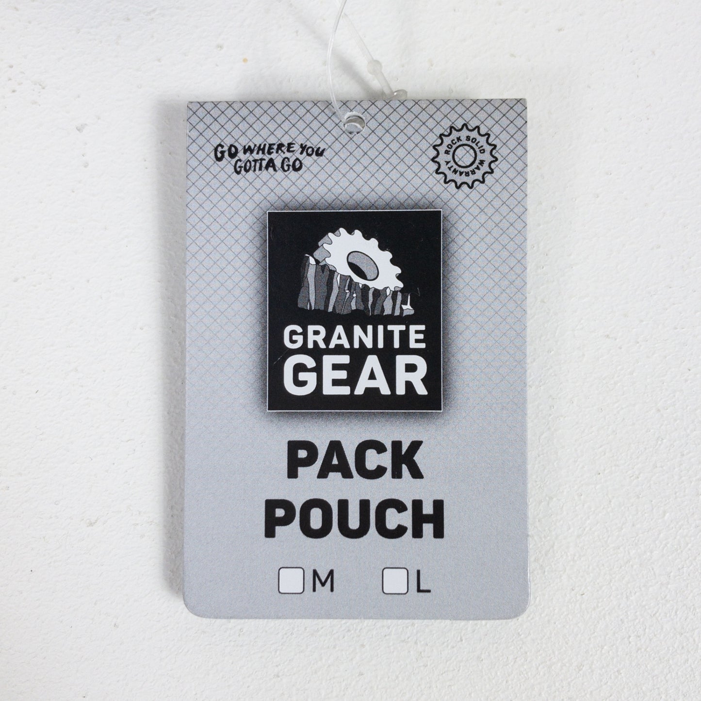 【OneSize ブラック系】 Granite Gear ( グラナイトギア ) パック ポーチ L Pack Pouch L ナイロン 撥水機能  外付けポーチ バッグ ストレージ