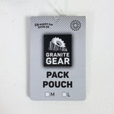 【OneSize ブラック系】 Granite Gear ( グラナイトギア ) パック ポーチ L Pack Pouch L ナイロン 撥水機能 外付けポーチ バッグ ストレージ - 【公式】2ndGEAR（セカンドギア）Webショップ【登山用品・アウトドア用品専門 買取販売店】