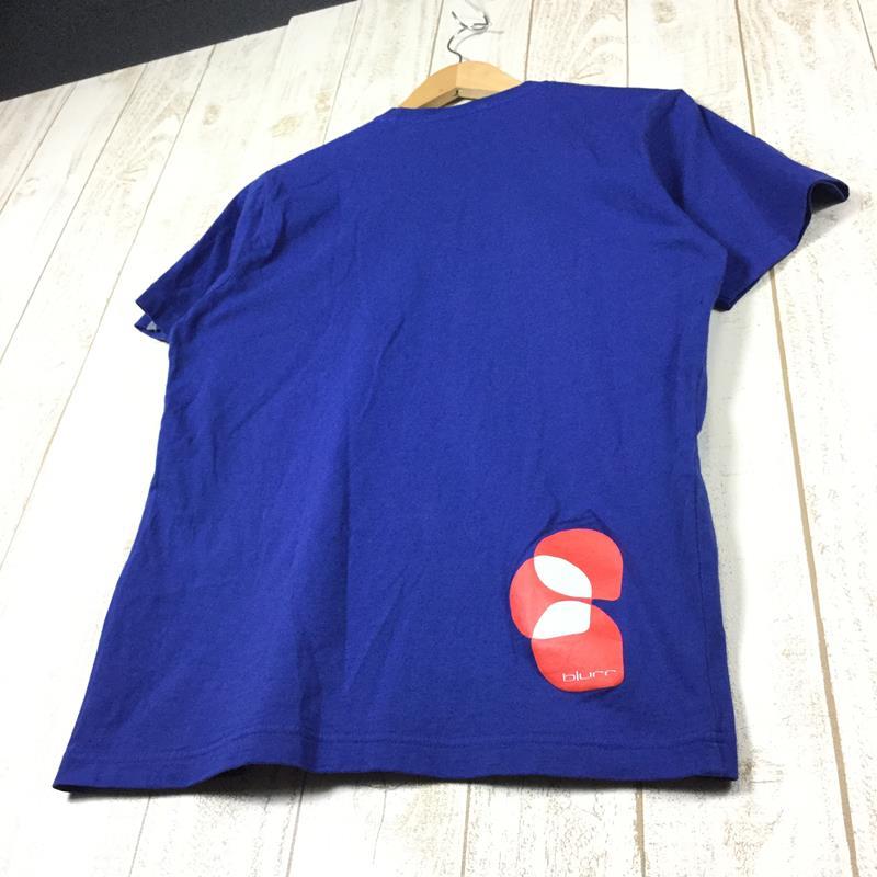 【Men's S ブルー系】 Blurr ( ブラー ) グラフィック ロゴ Tシャツ Graphic Logo T-Shirt 生産終了モデル International Men's  コットン ショートスリーブTシャツ クルーネック インナー シャツ トップス