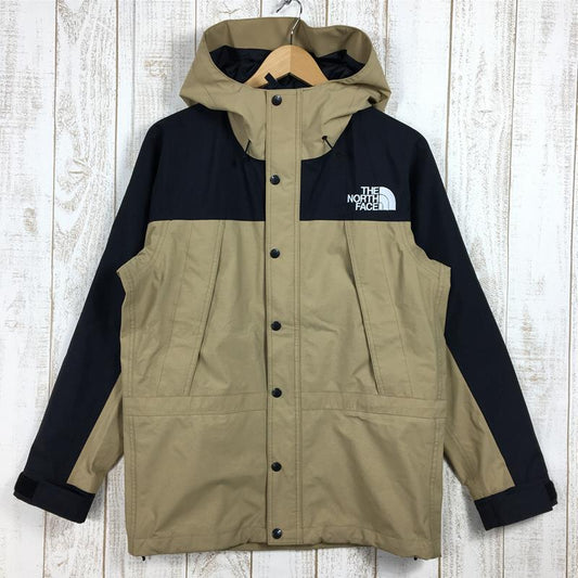 [Men's S Beige] The North Face Mountain Light Jacket Gore-Tex Hardshell Hoodie NP11834 Asian Men's Hardshell Outerwear