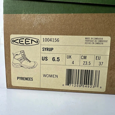 Keen Pyrenees 女款 23.5cm 棕色 6.5/23.5 1004156 Syrup (z00056885) Syrup 徒步鞋