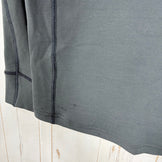 【Men's S グレー系】 Finetrack ( ファイントラック ) ドライレイヤー ウォーム ロングスリーブ Dry Layer Warm Long Sleeve 耐久撥水 保温 抗菌防臭 ウェア トップス インナー シャツ ロングスリーブTシャツ クルー