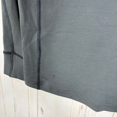 【Men's S グレー系】 Finetrack ( ファイントラック ) ドライレイヤー ウォーム ロングスリーブ Dry Layer Warm Long Sleeve 耐久撥水 保温 抗菌防臭 ウェア トップス インナー シャツ ロングスリーブTシャツ クルー