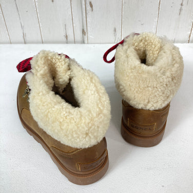 【Women's 23.5cm ベージュ系】 Sorel ( ソレル ) エインスレイ コンクエスト AINSLEY CONQUEST フットウェア スノーブーツ z00058389  スノーブーツ フットウェア