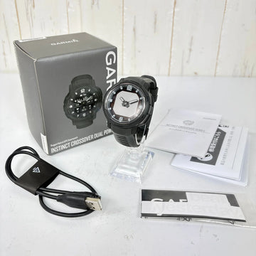 【OneSize ブラック系】 Garmin ( ガーミン ) インスティンクト クロスオーバー デュアル パワー Instinct Crossover Dual Power 電子機器 精密機器 アウトドアウォッチ 時計 z00056754  アウトドアウォッチ 時