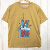 【Men's M イエロー系】 Teton Bros ( ティートンブロス ) TB Sardines Tee TB サーディン ティー ポリエステル TB241-82M Asian Men's 化繊 ショートスリーブTシャツ クルーネック インナー シャツ トッ - 【公式】2ndGEAR（セカンドギア）Webショップ【登山用品・アウトドア用品専門 買取販売店】