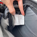 【OneSize ブラック系】 Osprey ( オスプレー ) ヘリテージ ウエストパック 8 Heritage Waist Pack 8 ブラックホワイトグリッド 生産終了モデル 入手困難 旧タグ 復刻モデル ナイロン バッグ ストレージ ウエストバッグ ヒップ-10