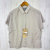 【Women's S アイボリー系】 Houdini ( フーディニ ) W's ツリー トップ W's Tree Top 860010 Sandstorm Light z00058243 Sandstorm Light 化繊 ショートスリーブシャツ インナー シャツ ト