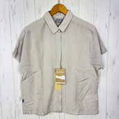 【Women's S アイボリー系】 Houdini ( フーディニ ) W's ツリー トップ W's Tree Top 860010 Sandstorm Light z00058243 Sandstorm Light 化繊 ショートスリーブシャツ インナー シャツ ト