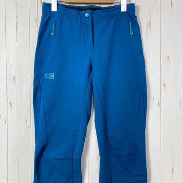[Women's S Blue] Millet Stretch Fit Softshell Pants Apparel Bottoms Long Pants Softshell z00059214 Softshell Long Pants Bottoms Apparel