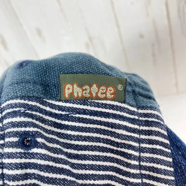 【Unisex OneSize ネイビー系】 Phatee ( ファティー ) リメイク ハーフ キャップ Remake Half Cap 生産終了モデル 入手困難 デニム ワークキャップ ビームス別注 コラボモデル ヘンプ ウェア ウェア小物 ヘッドウェア キャップ z0005