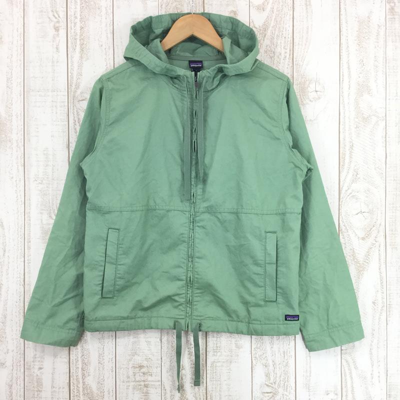 【Women's S グリーン系】 Patagonia ( パタゴニア ) ウィメンズ バック キャニオン フーディ 27905 International Women's MACH Matcha Green コットン アウター ジャケット トップス ウェア