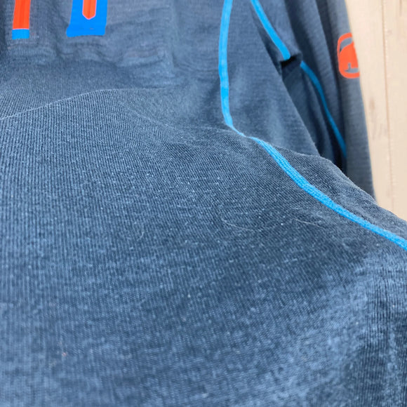 【Men's S ネイビー系】 Mammut ( マムート ) エイス ワンド ジッププル ライト Eiswand Zip Pull Light アイガーエクストリームシリーズ ウェア トップス インナー シャツ ロングスリーブシャツ 化繊 z00059356  化