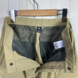 Montbell Convertible Cargo Pants, Men's S-Long Beige, Light Tan Nylon, z00054063
