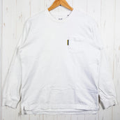 【Men's M ホワイト系】 Jackwolfskin ( ジャックウルフスキン ) ポケット ティー Pocket Tee オーガニックコットン ウェア トップス インナー シャツ ロングスリーブTシャツ クルーネック コットン z00052519 コットン - 【公式】2ndGEAR（セカンドギア）Webショップ【登山用品・アウトドア用品専門 買取販売店】