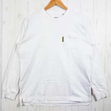 【Men's M ホワイト系】 Jackwolfskin ( ジャックウルフスキン ) ポケット ティー Pocket Tee オーガニックコットン ウェア トップス インナー シャツ ロングスリーブTシャツ クルーネック コットン z00052519 コットン - 【公式】2ndGEAR（セカンドギア）Webショップ【登山用品・アウトドア用品専門 買取販売店】