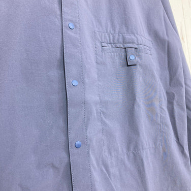 【Unisex 3 ネイビー系】 Axesquin Elements ( アクシーズクインエレメンツ ) ソフトシェル の ショート カラー シャツ Soft Shell Short Collar Shirt ナイロン ウェア トップス インナー シャツ ロングスリー