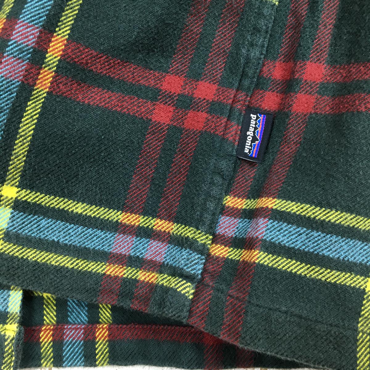 【Men's S グリーン系】 Patagonia ( パタゴニア ) フィヨルド フランネル シャツ Fjord Flannel Shirt アジアンフィット ネルシャツ 生産終了モデル 入手困難 54130 Asian Men's  コットン ロングスリーブシャ