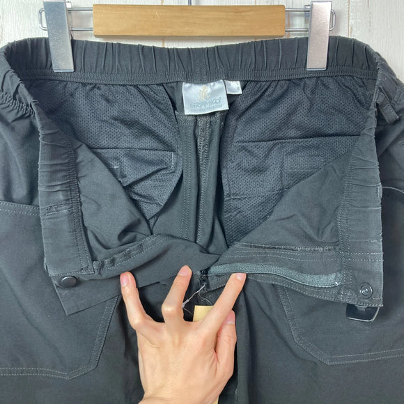 【Men's M ブラック系】 Gramicci ( グラミチ ) ストレッチ ポリ リップストップ ガーデンパンツ 3.1 STRETCH POLY RIPSTOP GARDEN PANT 3.1 ポリエステル ウェア ボトムス ロングパンツ  z00056485