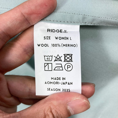 【Women's L グリーン系】 Ridge Mountain Gear ( リッジマウンテンギア ) メリノ ベーシック ロングスリーブ シャツ Merino Basic Long Sleeve Shirt Sage Fog z00058943 Sage Fog ウ