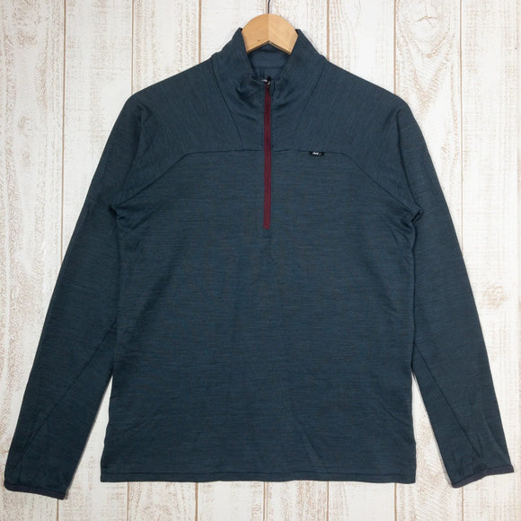 【Women's L チャコール系】 Millet ( ミレー ) キャスター ウール ジップ ロングスリーブ Castor Wool Zip Longsleeve ウール MIV01738 Women's ダークグレー | Dark Gray ロングスリーブシャツ イ - 【公式】2ndGEAR（セカンドギア）Webショップ【登山用品・アウトドア用品専門 買取販売店】
