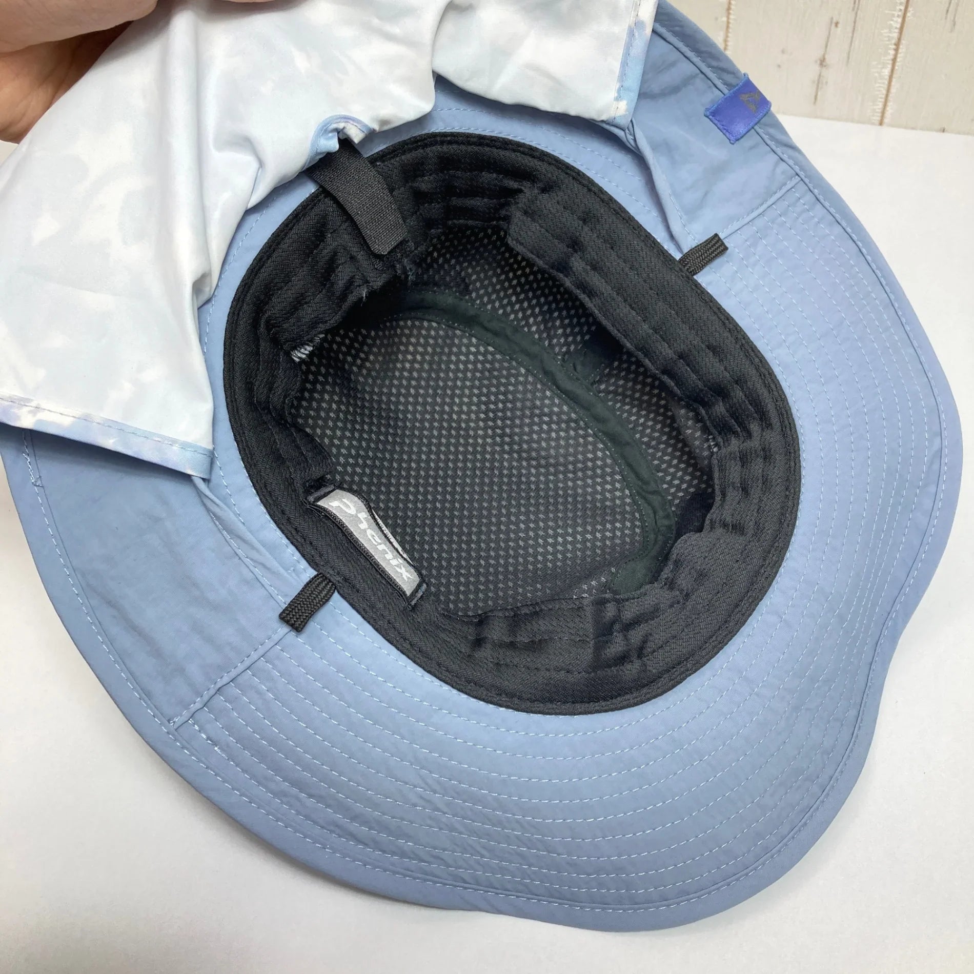 M Blue] Phenix Packable Shade Hat Nylon Wear Clothing Accessories
