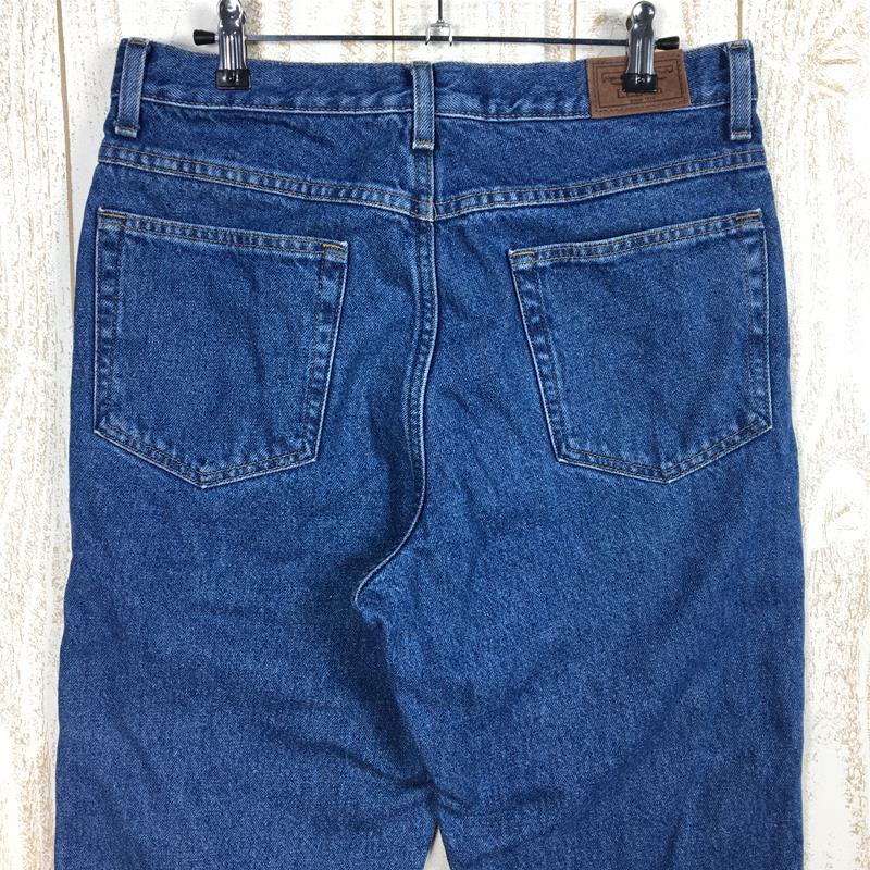 【男款31-30蓝色】Llbean Double L Jeans 经典版型法兰绒内衬牛仔长裤 100220 男士棉质