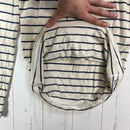 【Women's S アイボリー系】 Icebreaker ( アイスブレーカー ) 200オアシスロングスリーブクルーストライプ 200 OASIS LS CREWE STRIPE メリノウール ウェア トップス インナー シャツ ロングスリーブTシャツ クルーネック-5