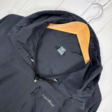 Montbell Men's Medium Black OD Parka, Nylon Windshell Jacket, z00055379.