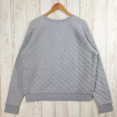 【Women's XL グレー系】 Patagonia ( パタゴニア ) オーガニックコットン キルト クルー オーガニックコットン 25310 International Women's ドリフターグレー | Drifter Gray | DFTG コットン ロング - 【公式】2ndGEAR（セカンドギア）Webショップ【登山用品・アウトドア用品専門 買取販売店】