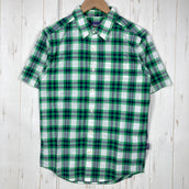 【Men's XS ブルー系】 2013 Patagonia ( パタゴニア ) フェズマン シャツ Fezzman Shirt JCY オーガニックコットン ウェア トップス インナー シャツ ショートスリーブシャツ コットン z00058892 JCY コットン