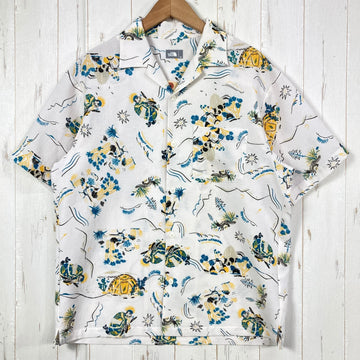 【Men's M アイボリー系】 The North Face ( ザ・ノースフェイス ) ショート スリーブ クライミング サマー シャツ S/S Climbing Summer Shirt MI モダントワールアイボリー 生産終了モデル 入手困難 ポリエステル ウ