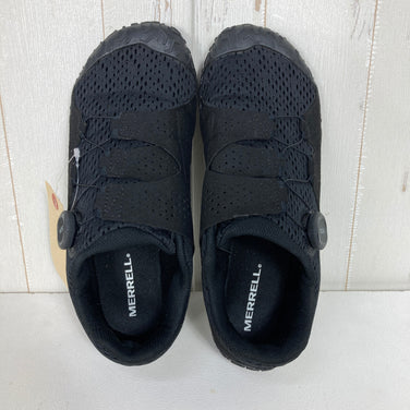 【Men's 26.5cm ブラック系】 Merrell ( メレル ) ベイパー グローブ 6 ボア Vapor Glove 6 Boa BOA Fit System / Vibram Ecostep Recycle / ベアフット フットウェア スニーカー ライフスタイル