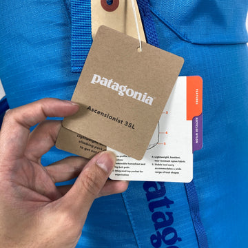 【Unisex S/M ブルー系】 2020 Patagonia ( パタゴニア ) アセンジョニスト パック 35L Ascensionist Pack 35L JOBL アルパイン クライミング リップストップ ナイロン バッグ ストレージ バックパック 容量【30 - 0
