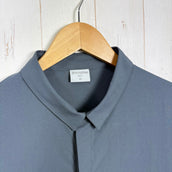 【Men's M グレー系】 Houdini ( フーディニ ) メンズ コスモ シャツ M's Cosmo Shirt 238724 Thunder Gray z00058241 Thunder Gray 化繊 ショートスリーブシャツ インナー シャツ トップス