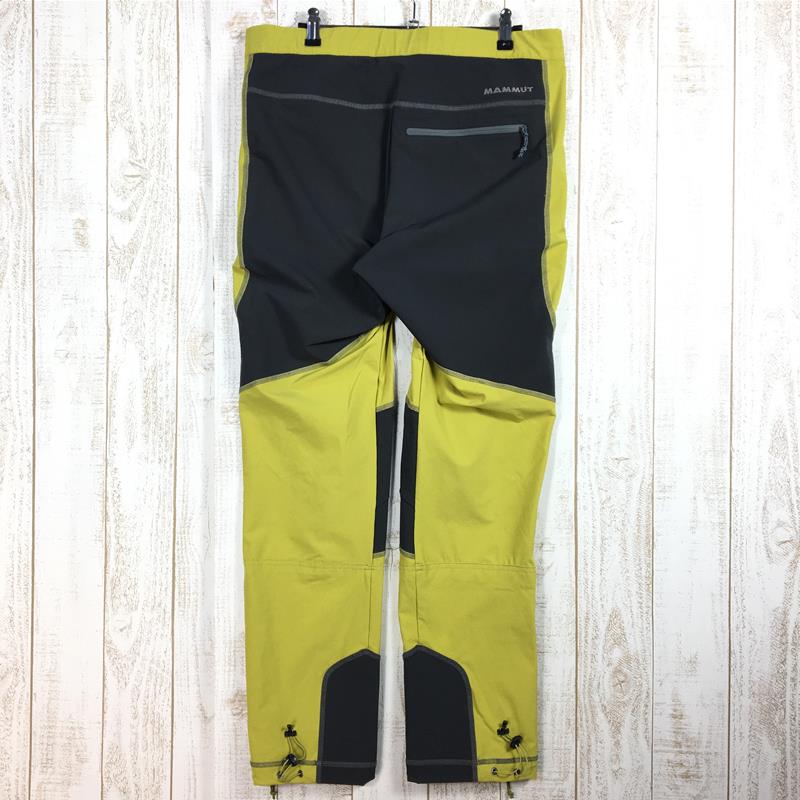 【Men's 50 イエロー系】 Mammut ( マムート ) パラドイ パンツ Pordoi Pants ソフトシェル パンツ 1020-08990 International Men's  ソフトシェル ロングパンツ ボトムス ウェア