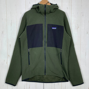 【Men's S グリーン系】 2024 Patagonia ( パタゴニア ) R2 テックフェイス フーディ R2 TechFace Hoody PNGR ポリエステル ウェア トップス アウター ジャケット フリース z00055620 PNGR フリース ア