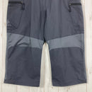 【Men's M グレー系】 Axesquin ( アクシーズクイン ) クロップド メッシュストレッチパンツ ポリエステル ウェア ボトムス ショーツ ショートパンツ  z00061415   ショーツ ショートパンツ ボトムス ウェア-4