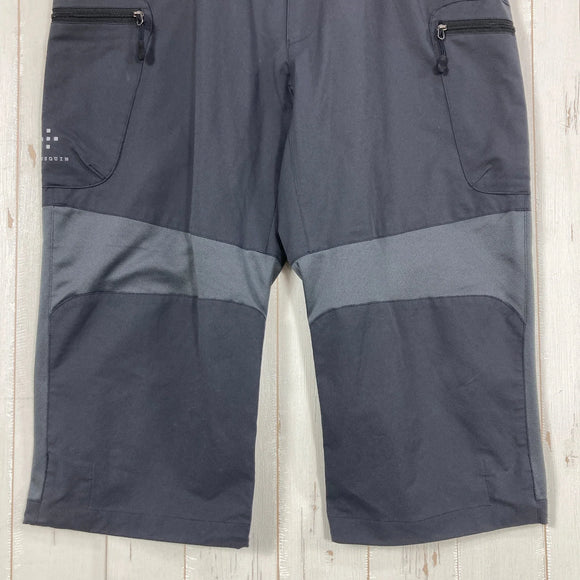 【Men's M グレー系】 Axesquin ( アクシーズクイン ) クロップド メッシュストレッチパンツ ポリエステル ウェア ボトムス ショーツ ショートパンツ  z00061415   ショーツ ショートパンツ ボトムス ウェア